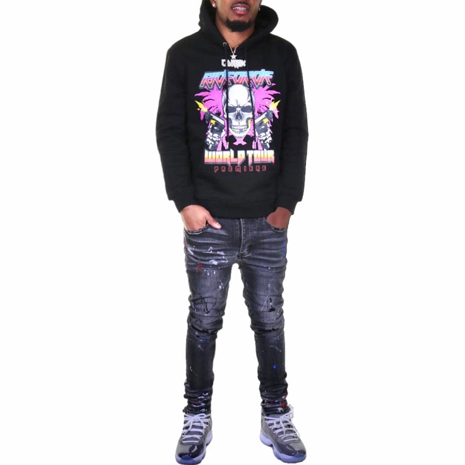 World Tour Ride Or Die Tour Hoodie (Black)