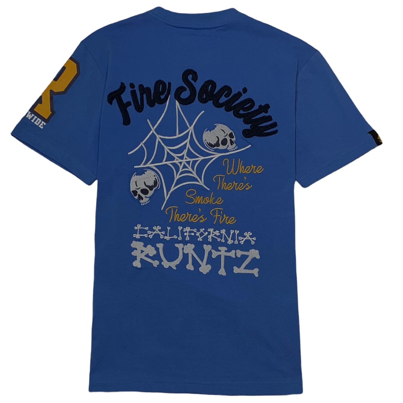 Runtz Fire Society Tee (Light Blue) 222-40398