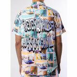 Sugar Hill Beverly Hills Button-Up Shirt (Orange/Mint) SH22-SUM2-16
