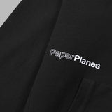 Paper Planes Garment Dyed Fleece Hoodie (Black) 300095-001