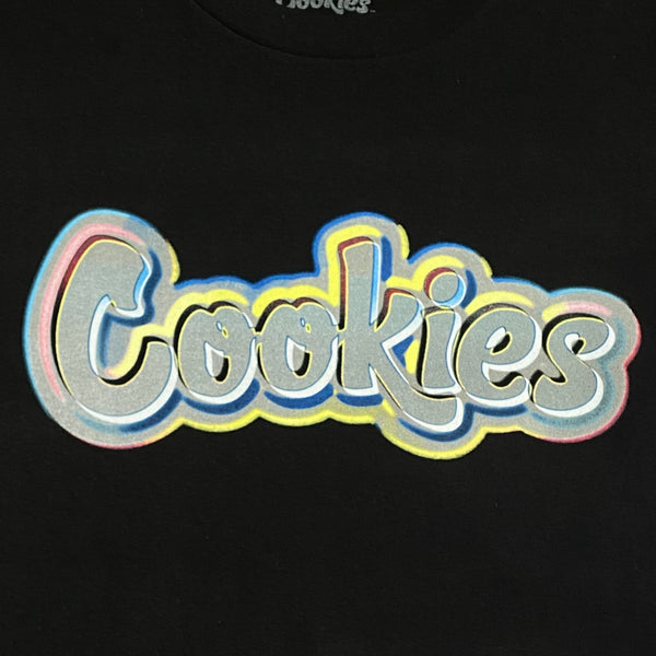 Cookies Original Mint Color Process T Shirt (Black) 1558T6160