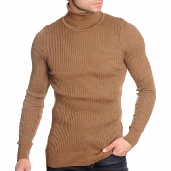 LCR Black Edition Turtleneck Sweater (Camel) 1670C