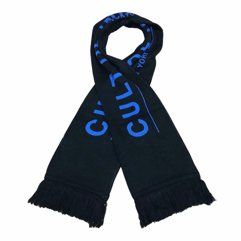 Cult of Individuality Cult Logo Scarf (Black/Blue) 68B9-SC201A