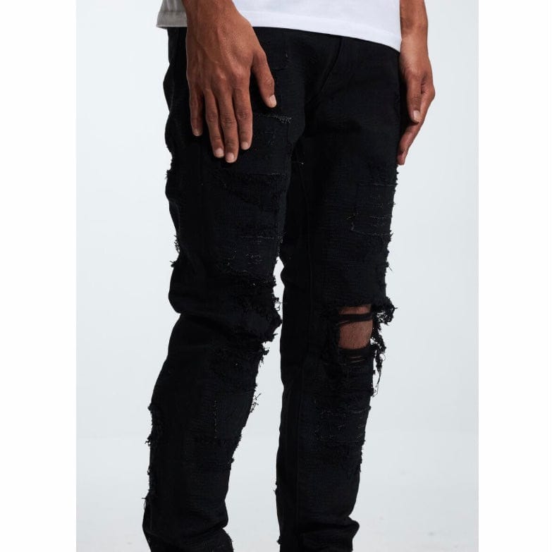 Embellish Palmwood Denim Jean (Black) EMBF222-18