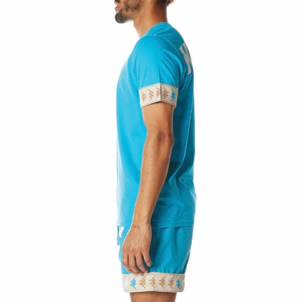 Kappa 222 Banda Niji T Shirt (Dark Aqua) 34198EW