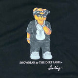 Dirt Label Snowbear T Shirt (Black)