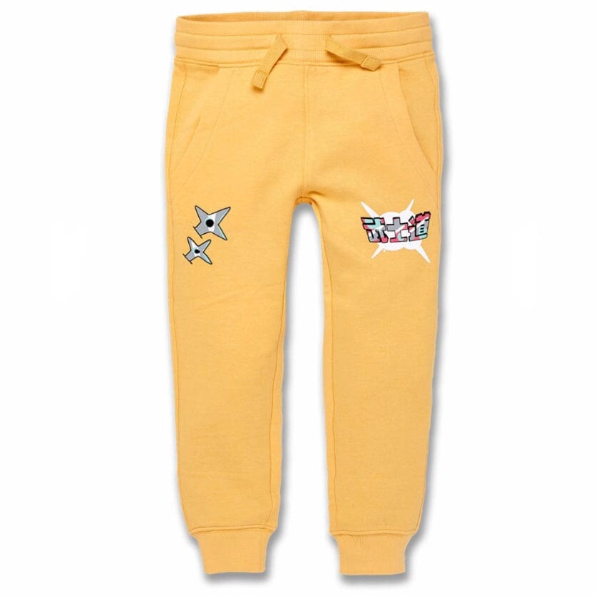 Boys Jordan Craig Invincible Plush Jogger Sweatpants (Sunset) 8446B