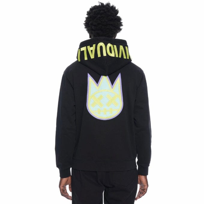 Cult Of Individuality Zip Hooded Sweatshirt (Black) 623AC-ZH20A