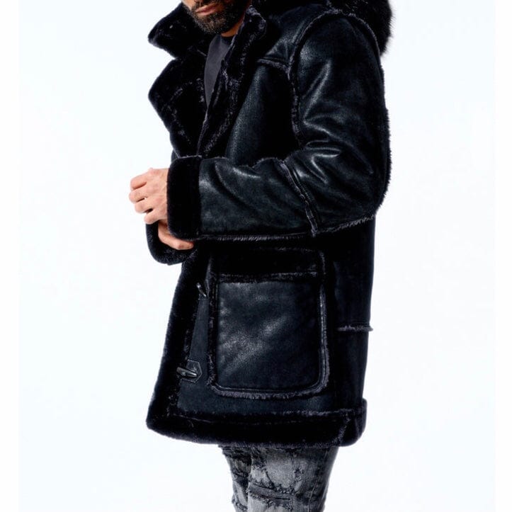 Jordan Craig Denali Shearling Jacket (Black)