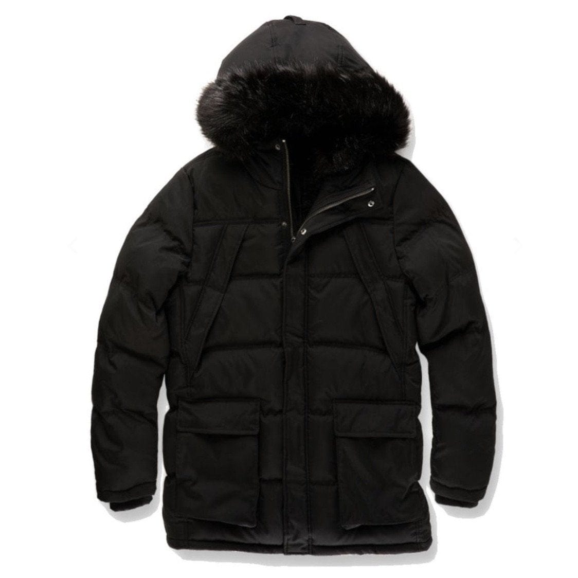 Jordan Craig Fargo Fur Lined Parka 2.0 (Black) - 91397