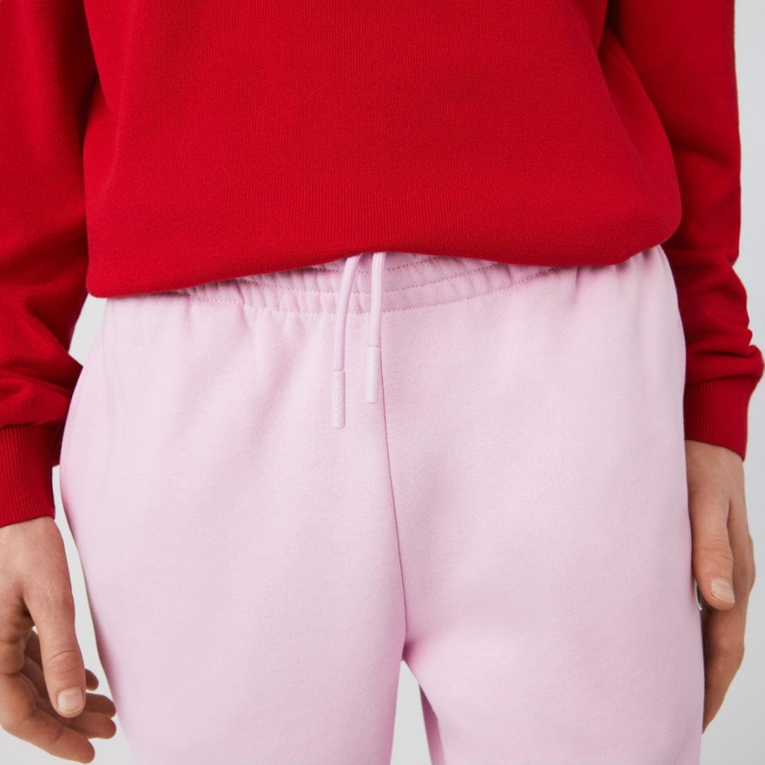 Lacoste Tapered Fit Fleece Trackpants (Pink) XH2529-51