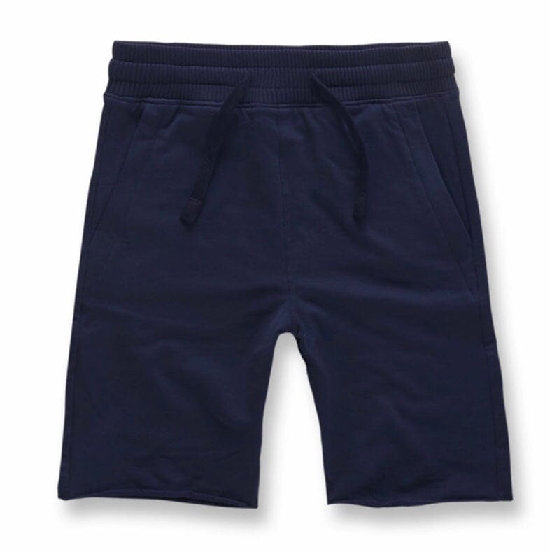 Boys Jordan Craig Palma French Terry Shorts (Navy) 8450SB