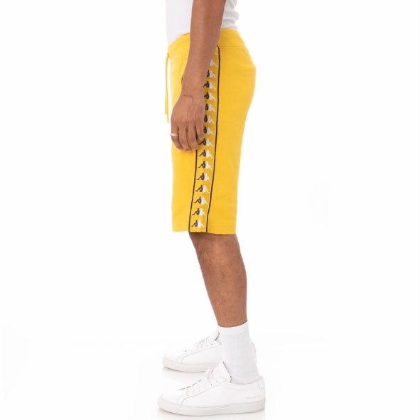 Kappa 222 Banda Cagway Shorts (Yellow/Violet-White/Black) 33144IW