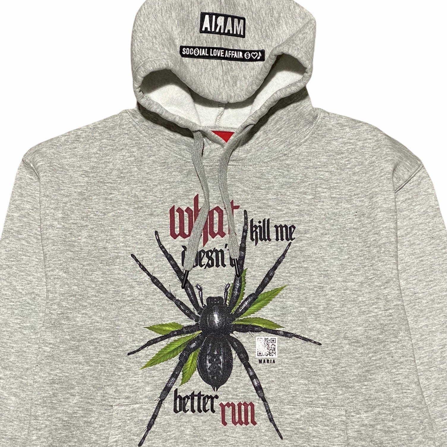 Maria Run Hoodie (Grey) MRHG