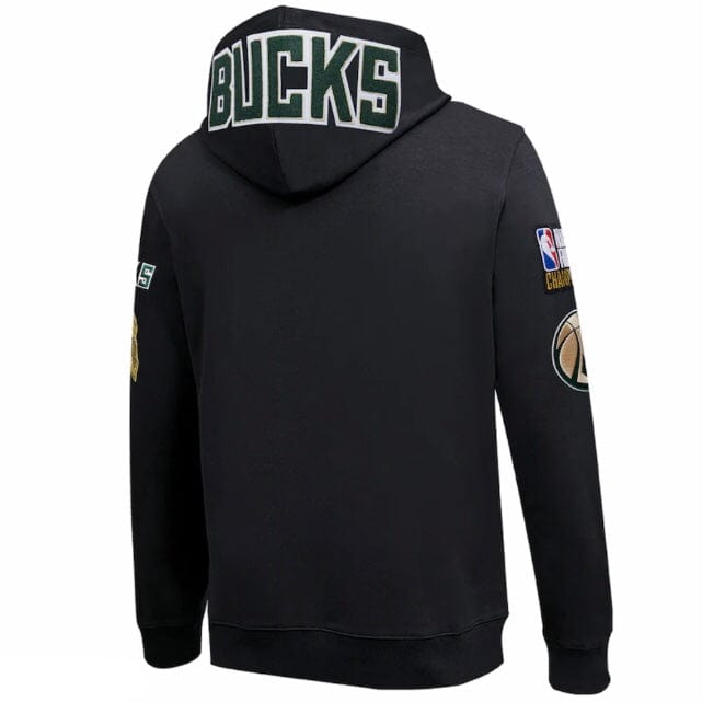 Pro Standard Milwaukee Bucks Pullover Hoodie (Black) BMB553159-BLK