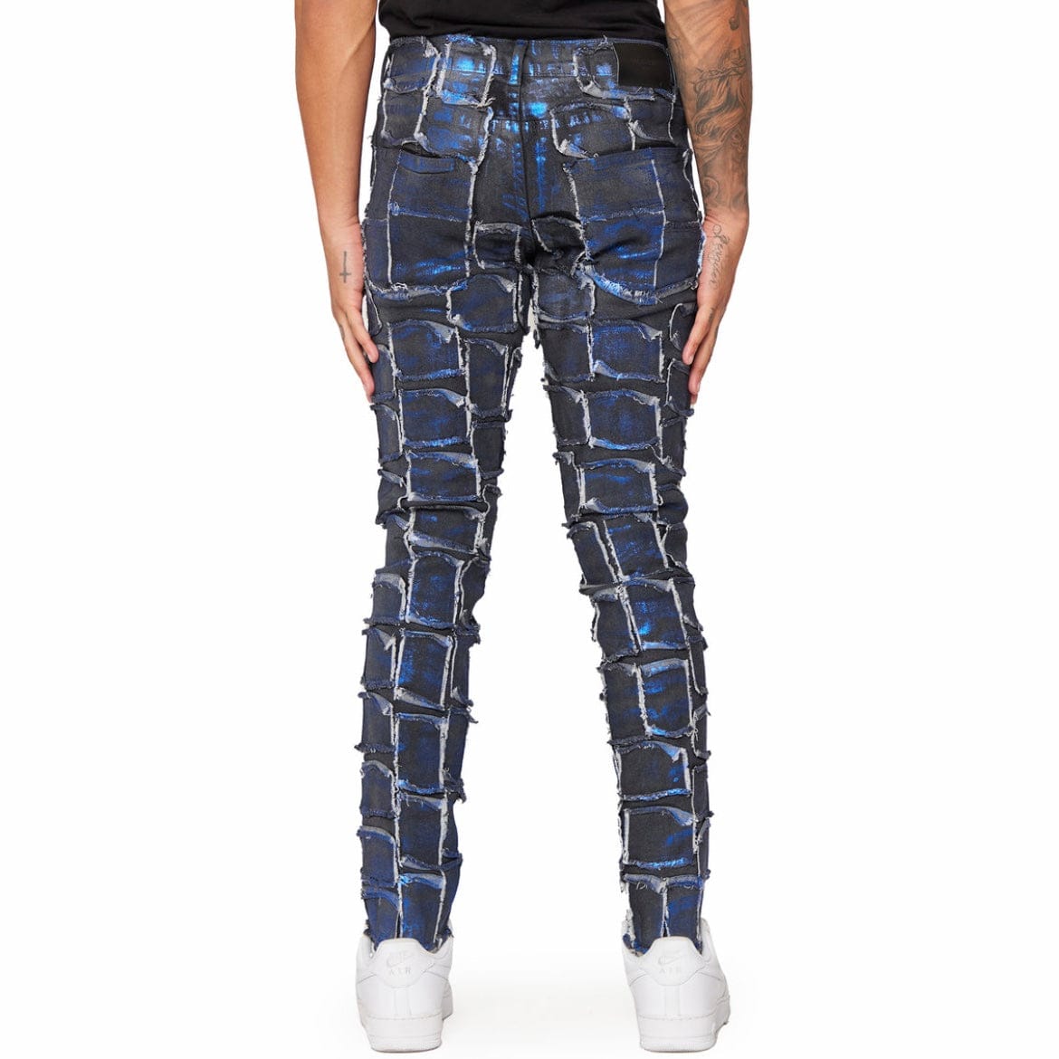 Valabasas Skinny Future Jeans (Royal Waxed) VLBS2237