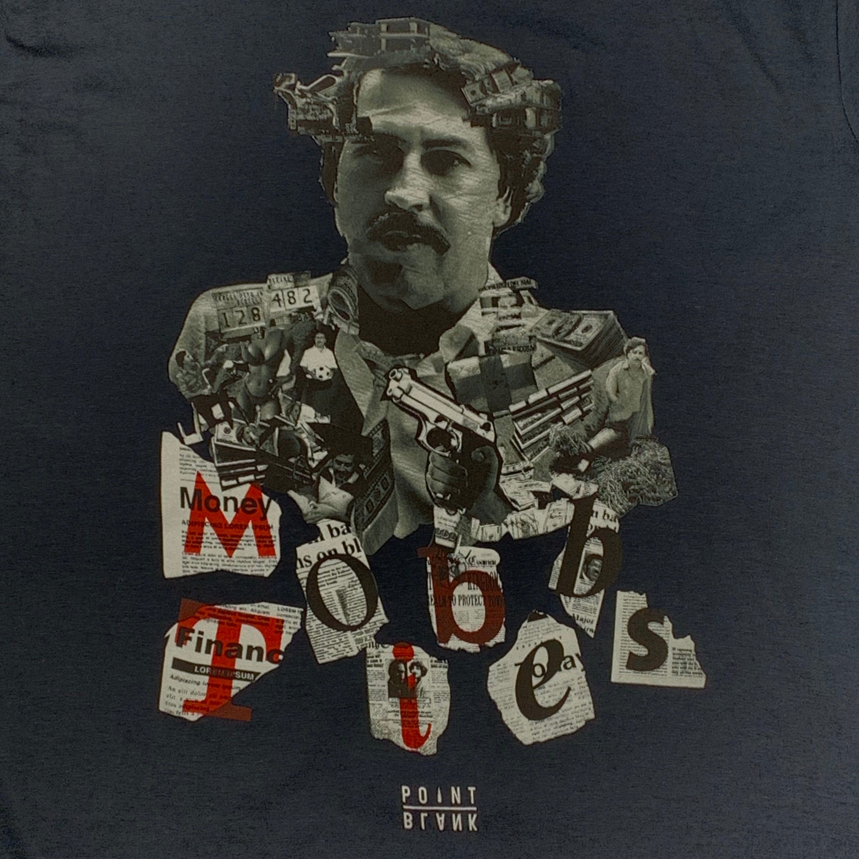 Point Blank Mob Ties T Shirt (Navy)