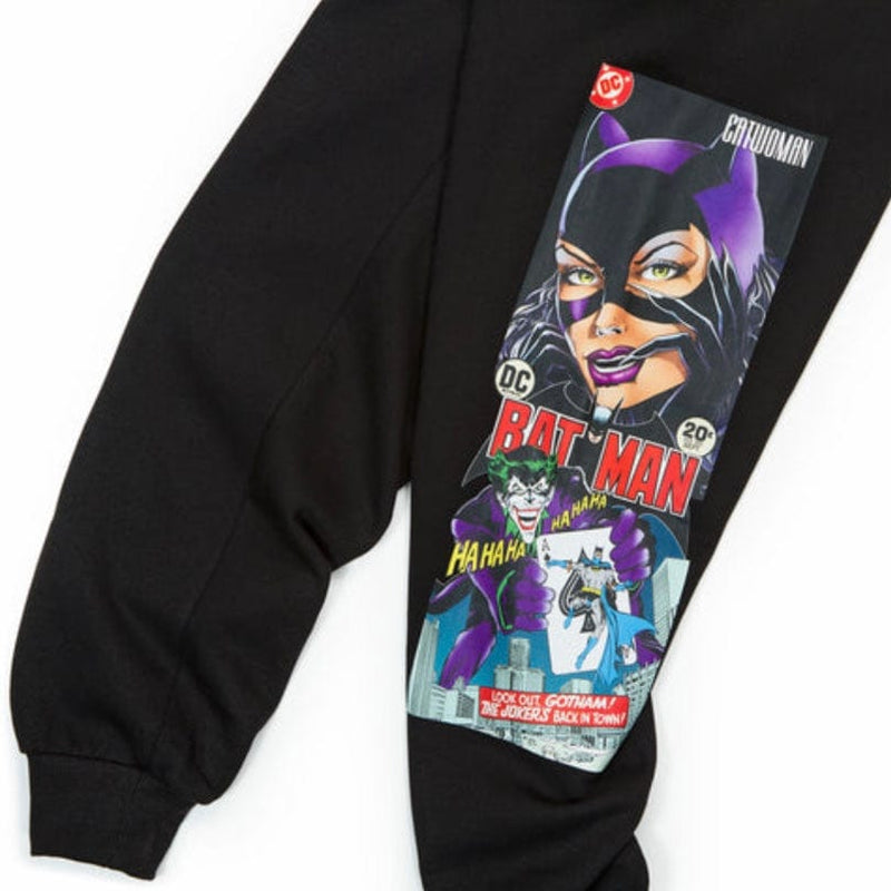 Cookies x Official Batman Collage Fleece Sweatpants (Black) 1557B5978