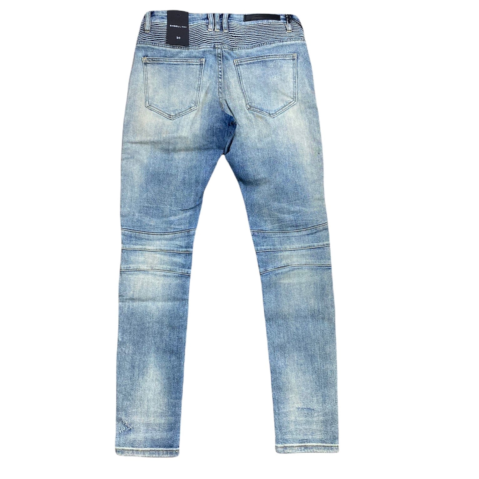 Embellish Fb9 Biker Denim Jean (Sand Wash) EMBHOL21-1-11