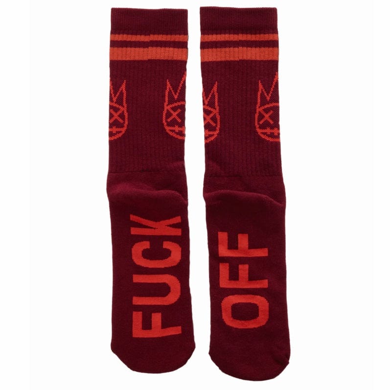 Cult Of Individuality Socks (Beet Red) 622AC-SOCK95
