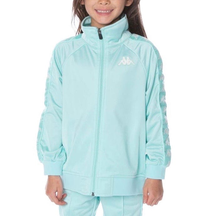 Kids Kappa Banda Anniston Jacket Aqua