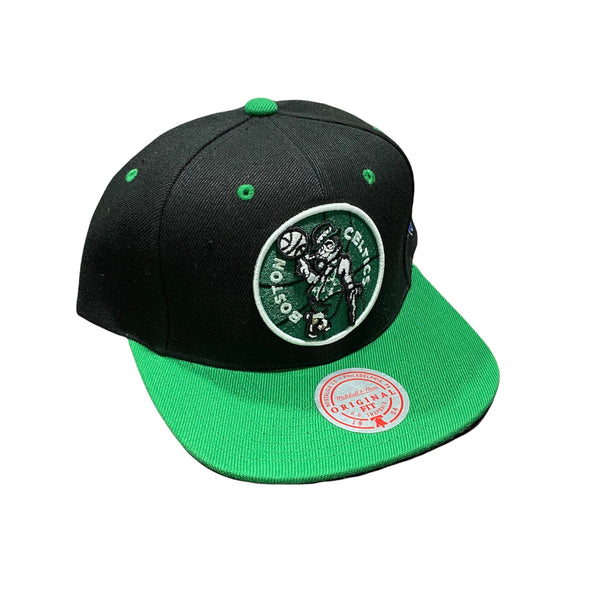 Mitchell & Ness Nba Hwc Boston Celtics Lotto Pick Snapback (Black/Green)
