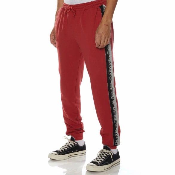 Kappa Logo Tape Danira Trackpants (Red/Grey/Black) 321C4UW