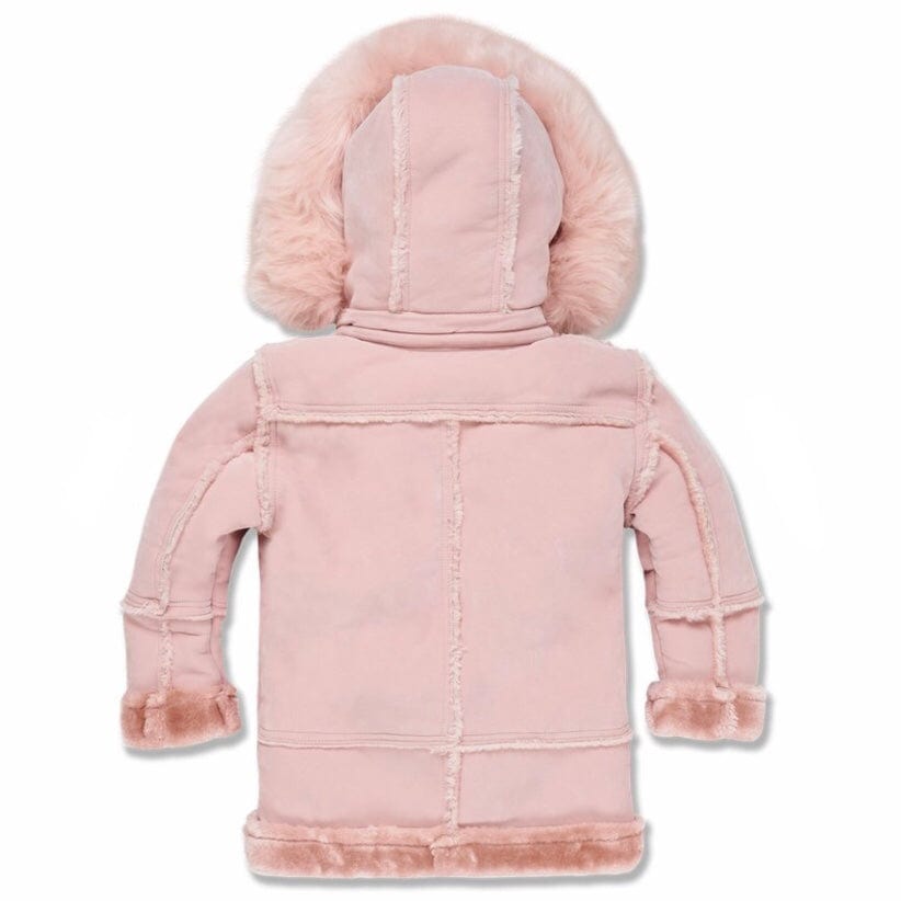 Kids Jordan Craig Denali Shearling Jacket (Pink) 91540K