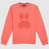 Psycho Bunny Siddick Logo Sweatshirt (Dusk Pink) B6S226Q1FT