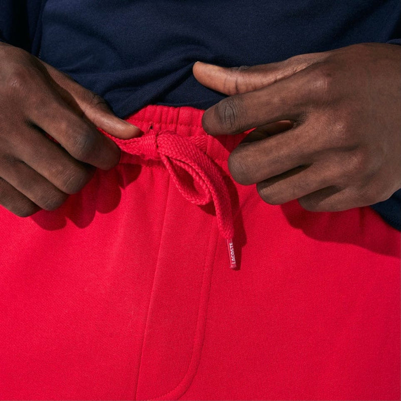 Lacoste Sport Tennis Fleece Shorts (Red) GH2136