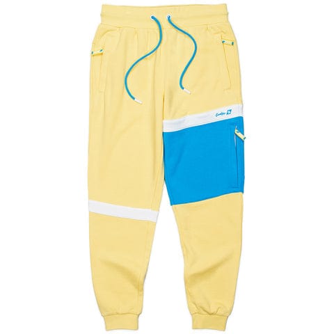 Cookies Bal Harbor Interlock Sweatpants (Yellow/Blue) 1557B5898