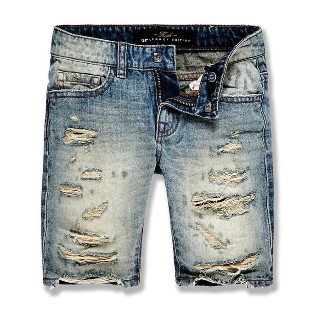 Kids Jordan Craig Belmar Denim Shorts (Desert Storm) J3164SK