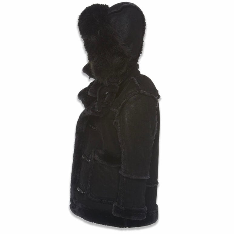 Boys Jordan Craig Denali Shearling Jacket (Black) 91589B