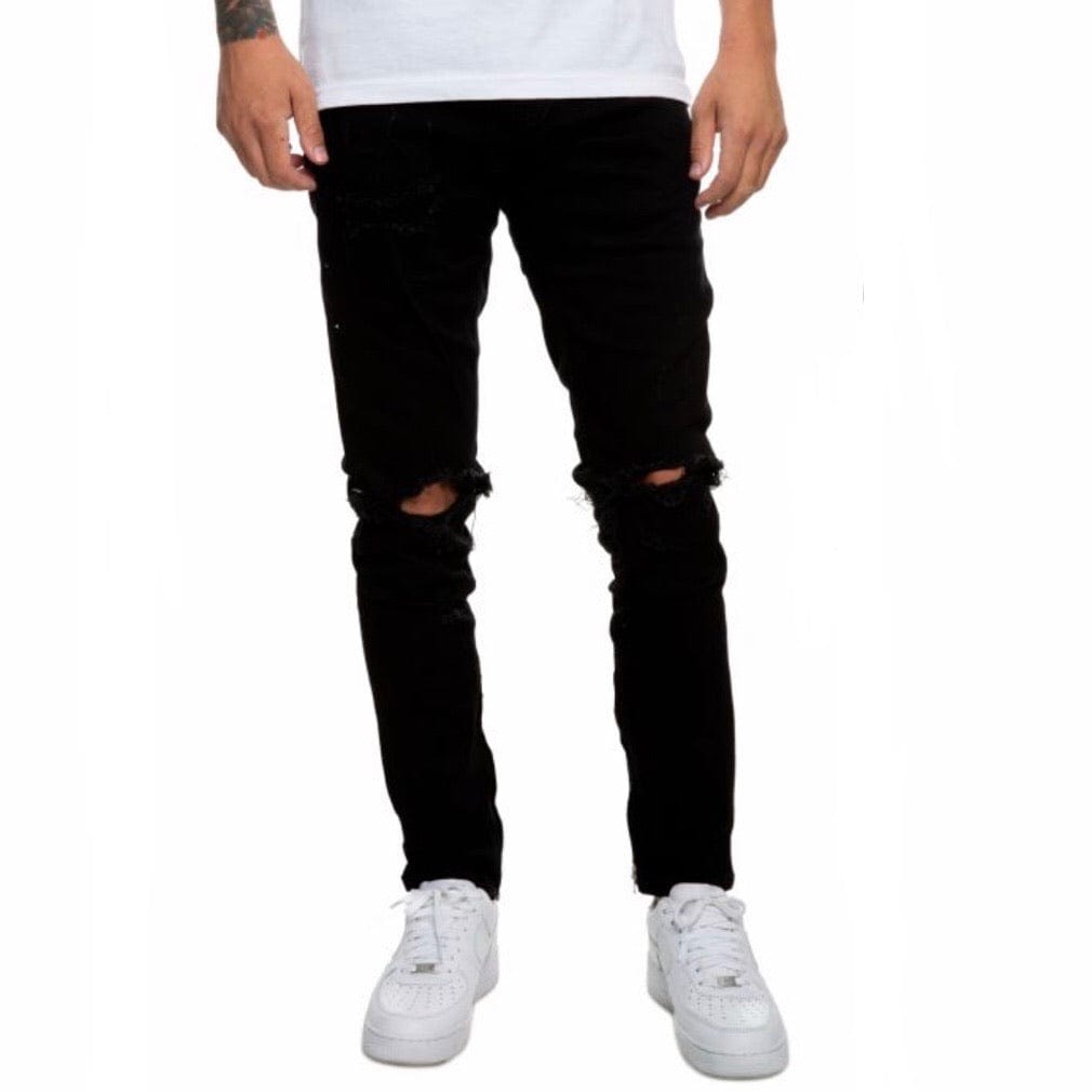 Crysp Denim Pacific Jean (Black) - CRYF119