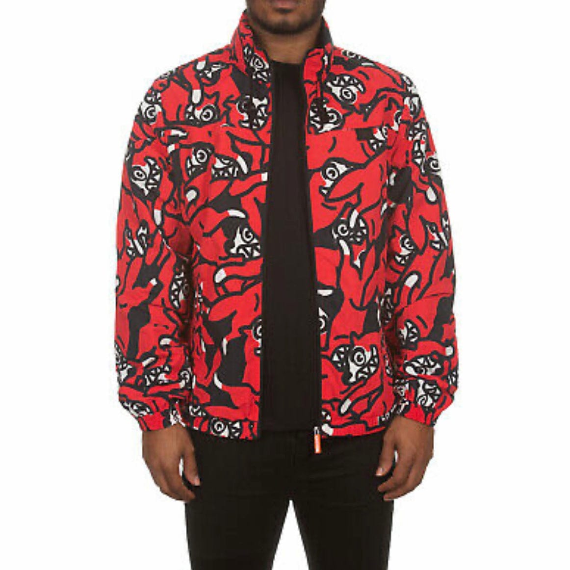 Ice Cream Low Profile Jacket (Black/Tomato) 421-1404