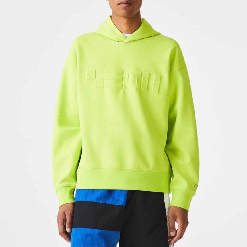 Lacoste Loose Fit Hooded Sweatshirt (Yellow) SH0094-51