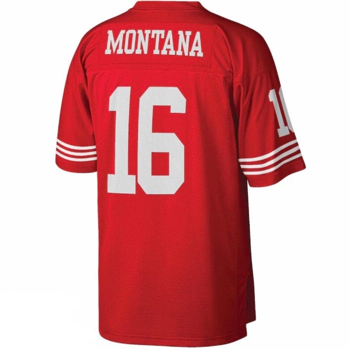 Mitchell & Ness Joe Montana San Francisco 49ers Replica Throwback Jersey (Red)