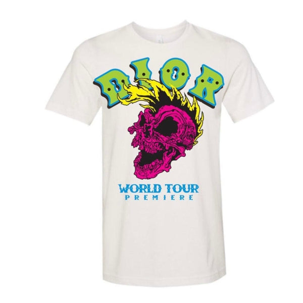 World Tour Mohawk T Shirt (White)