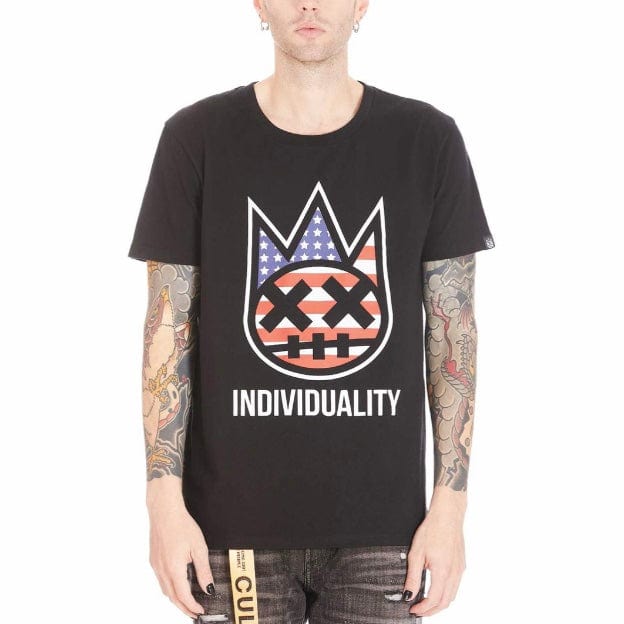 Cult Of Individuality Memorial Short Sleeve Tee (Black) 621A5-K42A