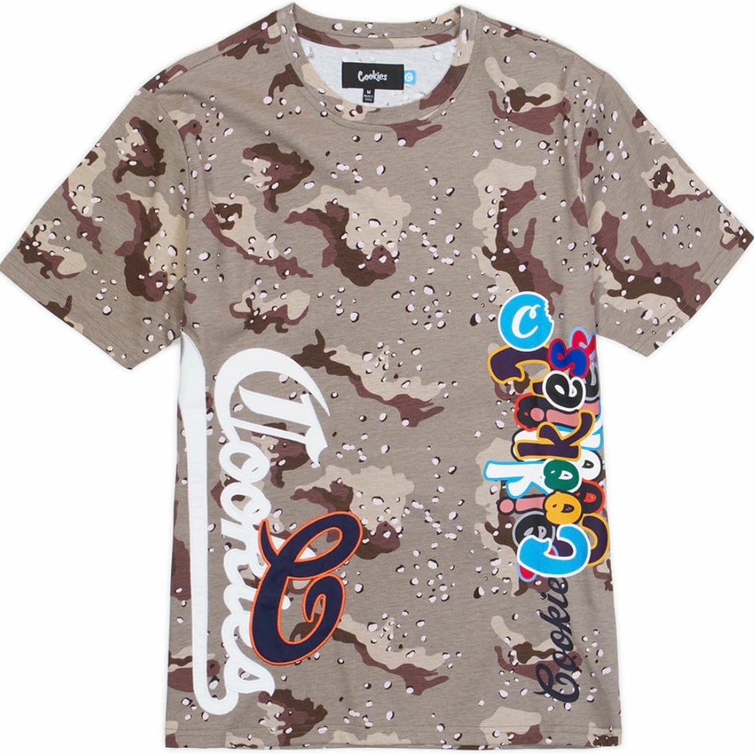 Cookies Infamous Cotton Jersey S/S Knit (Desert Camo Brown) 1560K6028