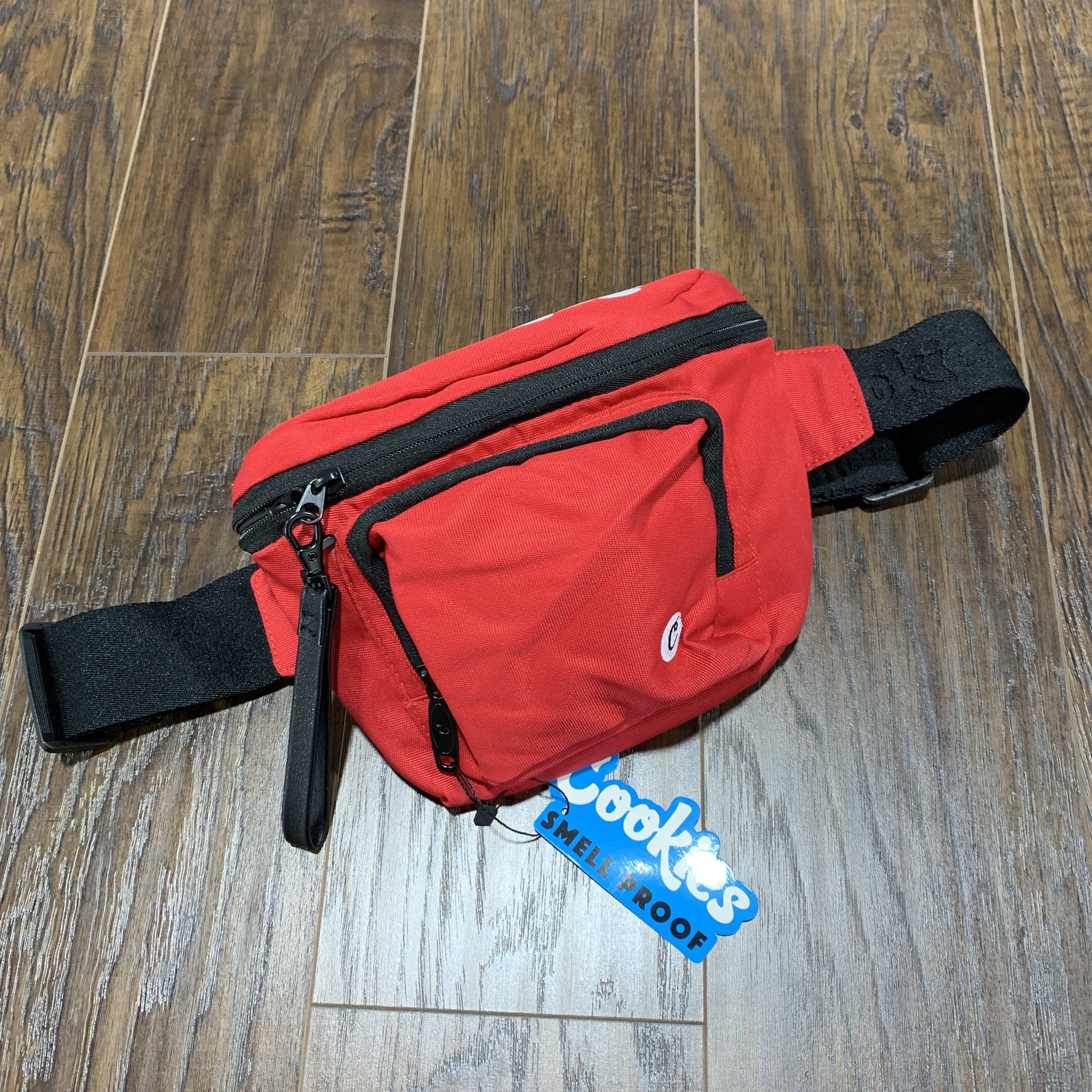 Cookies Smell Proof Fanny Pack (Red)