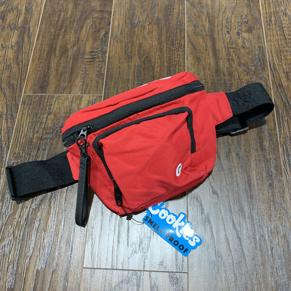 Cookies Smell Proof Fanny Pack (Red)
