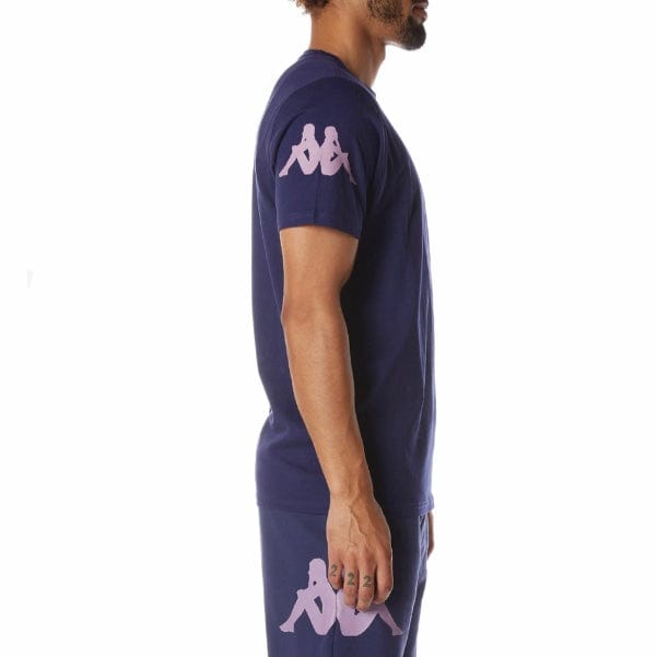 Kappa Authentic Paroo T Shirt (Navy) 34155EW