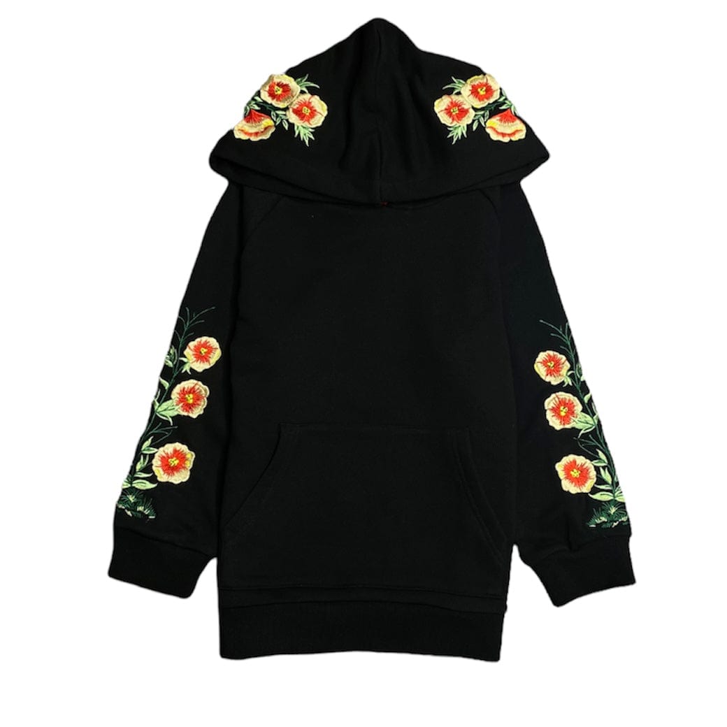 Haus Of Jr Embroidered Hoodie (Black) - PS18MFHBL