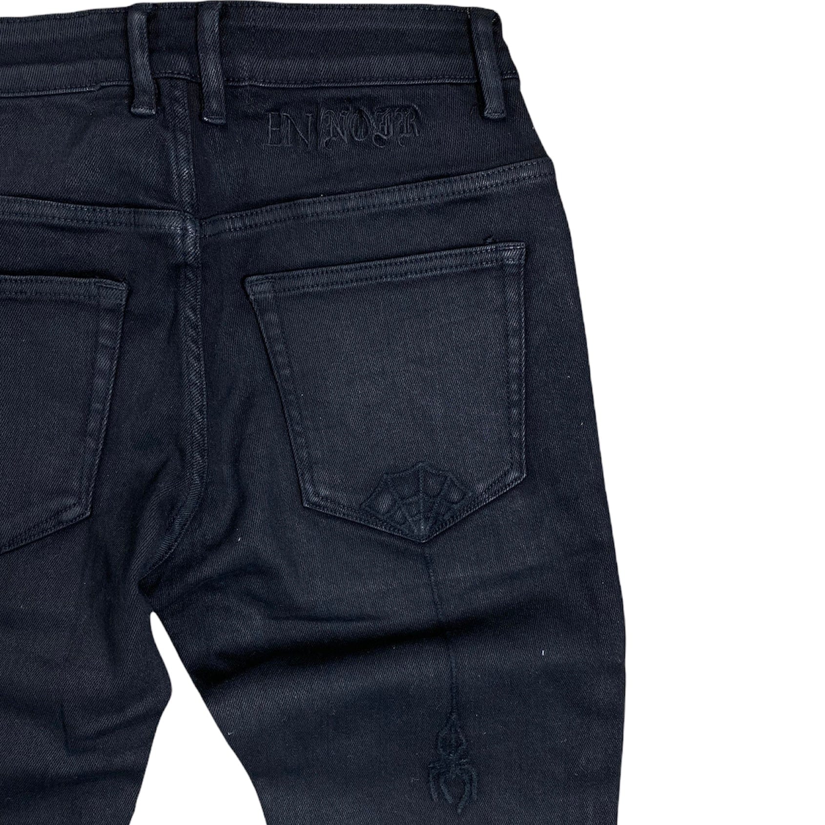 En Noir Lennon Denim Jean (Jet Black) ENSUM121-107