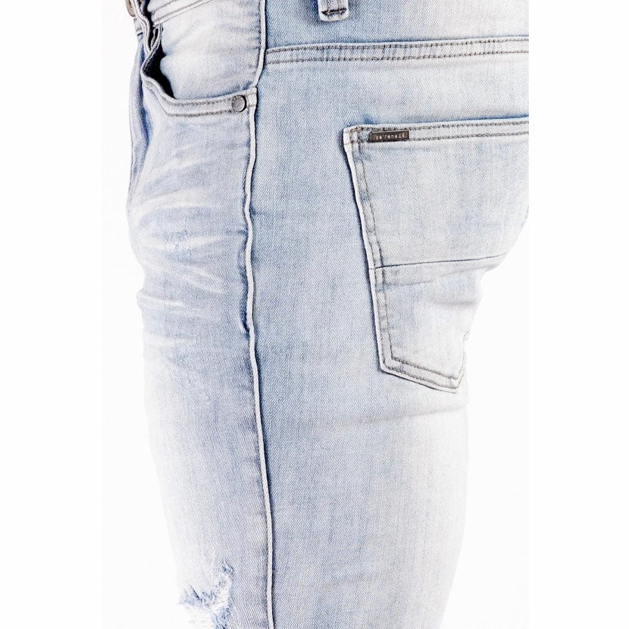 Serenede Azul Stacked Jeans (Sky) AZ-SKY