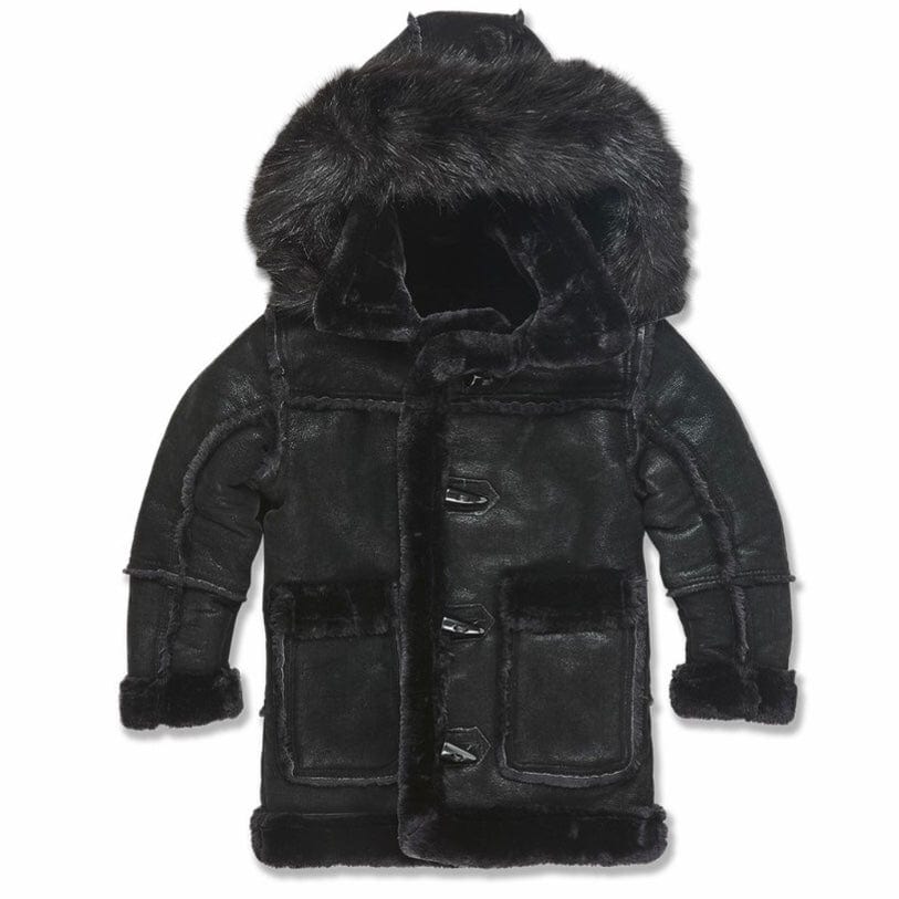 Kids Jordan Craig Denali Shearling Jacket (Black) 91540K