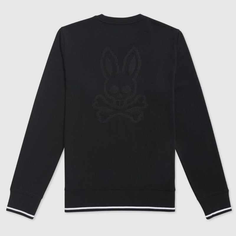 Psycho Bunny Garside Sweatshirt (Black) B6S330Q1FT