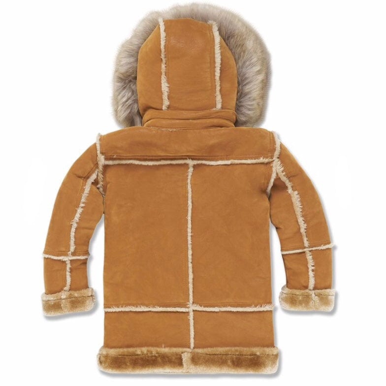 Kids Jordan Craig Denali Shearling Jacket (Cognac) 91540K