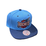 Mitchell & Ness Nba Hwc Houston Rockets Lotto Pick Snapback (Blue/Navy)